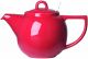 TEAPOT GEO 4 CUP RED