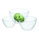 GLASS SALAD BOWL SET OF 3