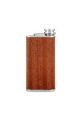 F&R WOODEN FLASK 6OZ