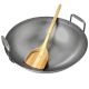 BGE CARBON STEEL WOK & SPATULA