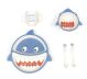 SAMMY SHARK SHAPED DINNER SET