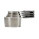 4 PC STAINLESS MEASUR CUP SET