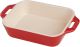 STAUB BAKING DISH RECTANGLE/GRATIN CHERRY