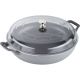 BRAISER 3.5QT/GLASS LID/GREY