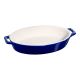 9.5-INCH OVAL BAKING DISH DARK BLUE