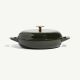 ENAMEL CAST 3.5QT BRAISER GRN