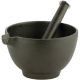 MORTAR and PESTLE CAST IRON