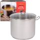 STOCK POT 24QT S.S. W/ LID