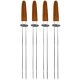 DBL PRONG SKEWERS SS/WOOD