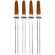 DBL PRONG SKEWERS SS/WOOD